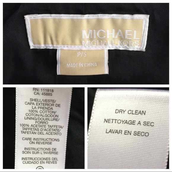 MICHAEL Michael Kors herringbone swing jacket - Picture 7 of 7